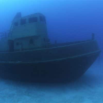 Tug2 Wreck on Exiles Reef at Dive Systems Malta