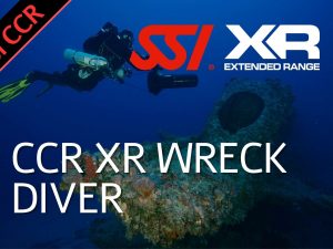 SSI CCR XR Wreck Diver course Malta CCR wreck training