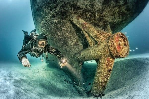 Diving in Malta